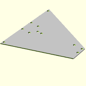 Y carriage trapezoidal