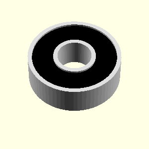 624rs radial bearing